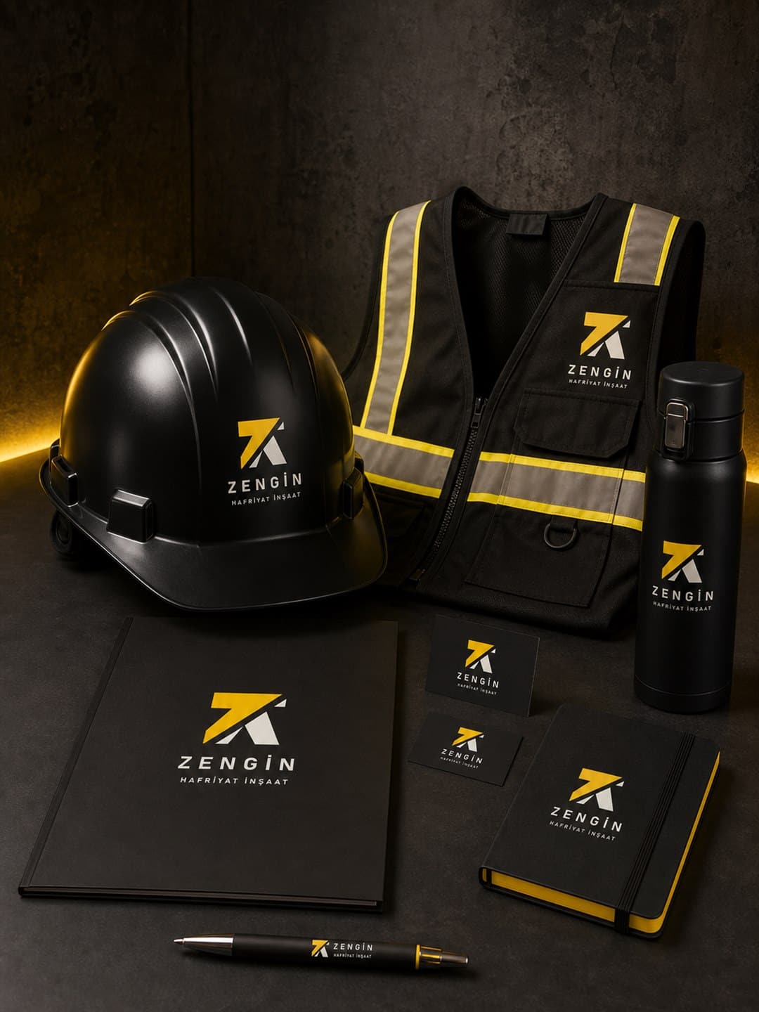 Zengin Hafriyat İnşaat kurumsal promosyon ürünleri